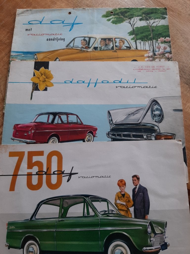 Daf variomatic 750 daffodil, Ophalen of Verzenden