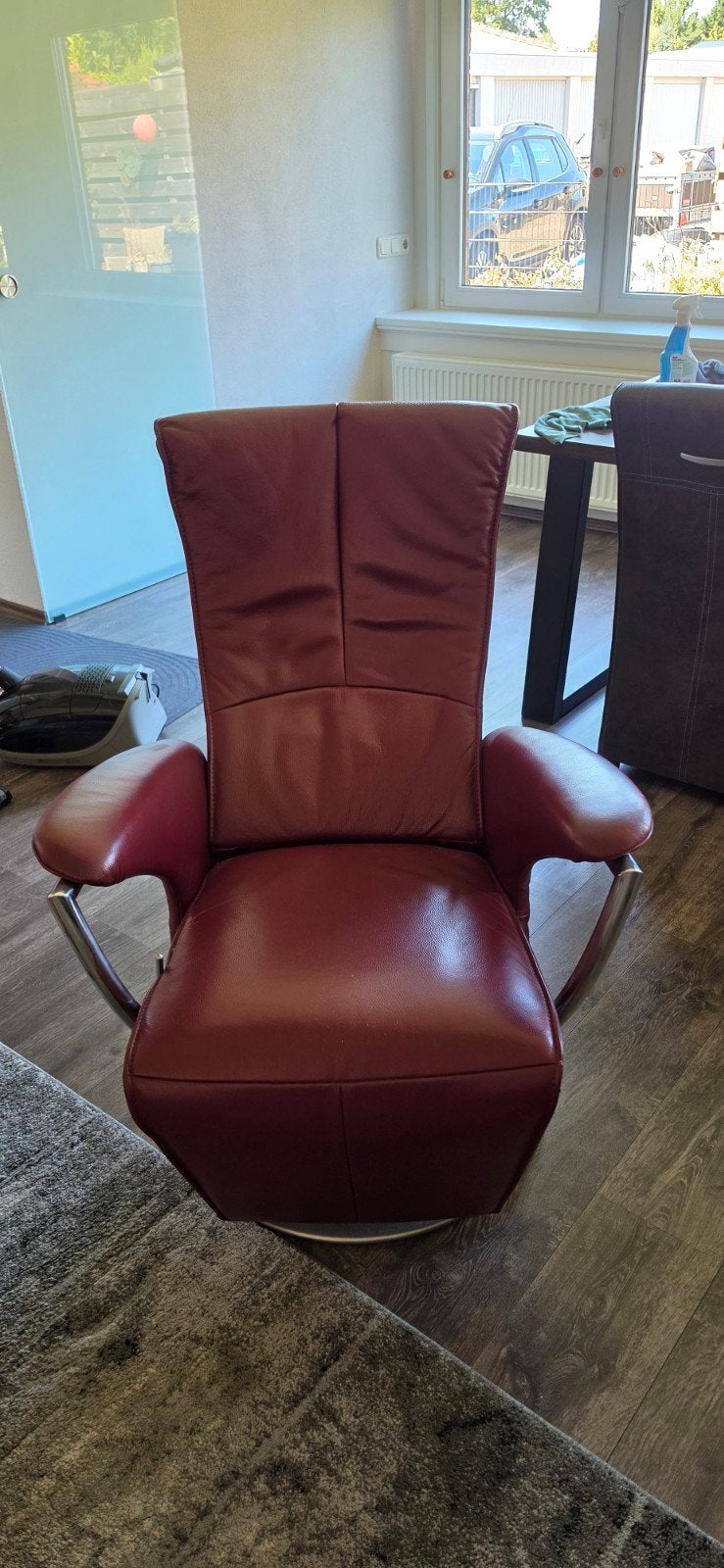 Relaxstoel - Comfortabele relaxfauteuil, Huis en Inrichting, 100 tot 125 cm, Modern, Comfort, Ophalen of Verzenden, Zo goed als nieuw
