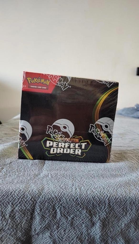 Pokemon Mega evolution perfect order boosterbox, Ophalen of Verzenden, Nieuw, Speelkaart(en)