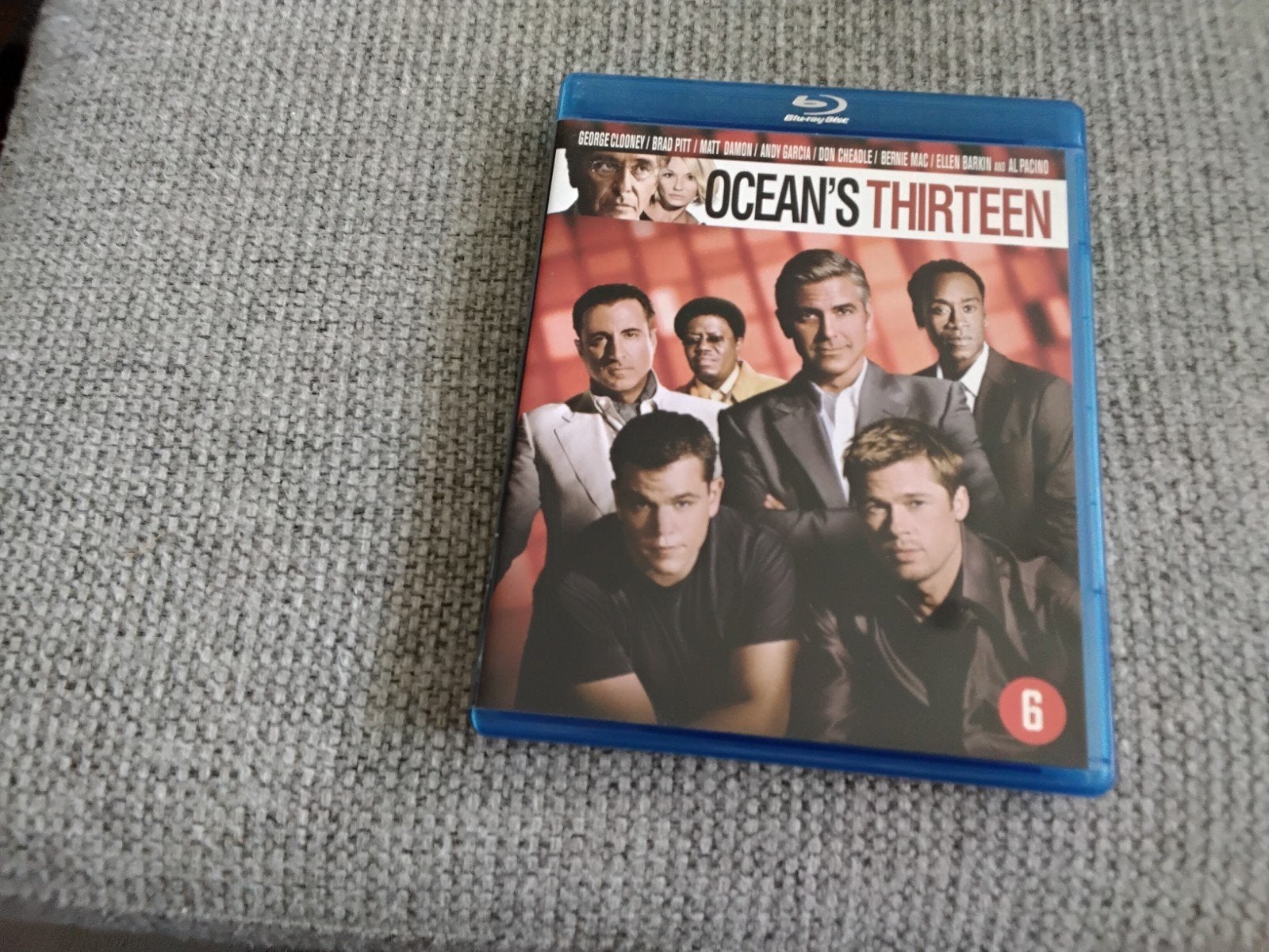 Blu-ray ocean's thirteen, Ophalen of Verzenden, Zo goed als nieuw