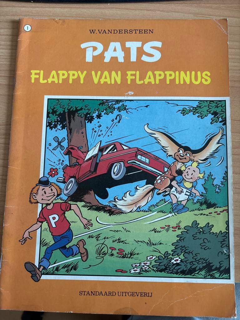 Pats: Flappy van Flappinus - W. Vandersteen (1975), Eén stripboek, Ophalen of Verzenden, Gelezen