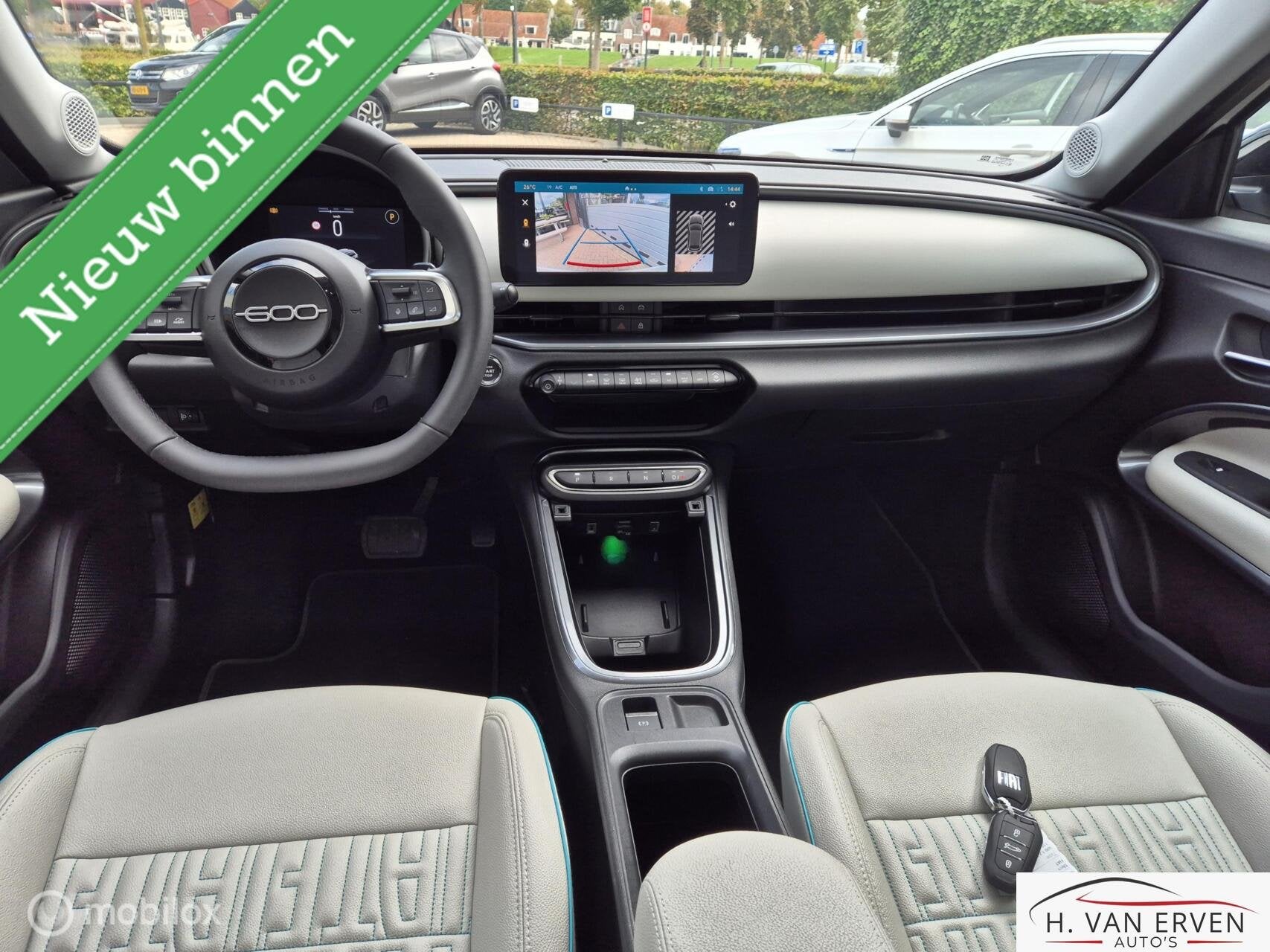 Fiat 600 1.2 Hybrid La Prima DIGITALE COCKPIT 18"'CAMERA, 101 pk, Euro 6, 1199 cc, 620 kg