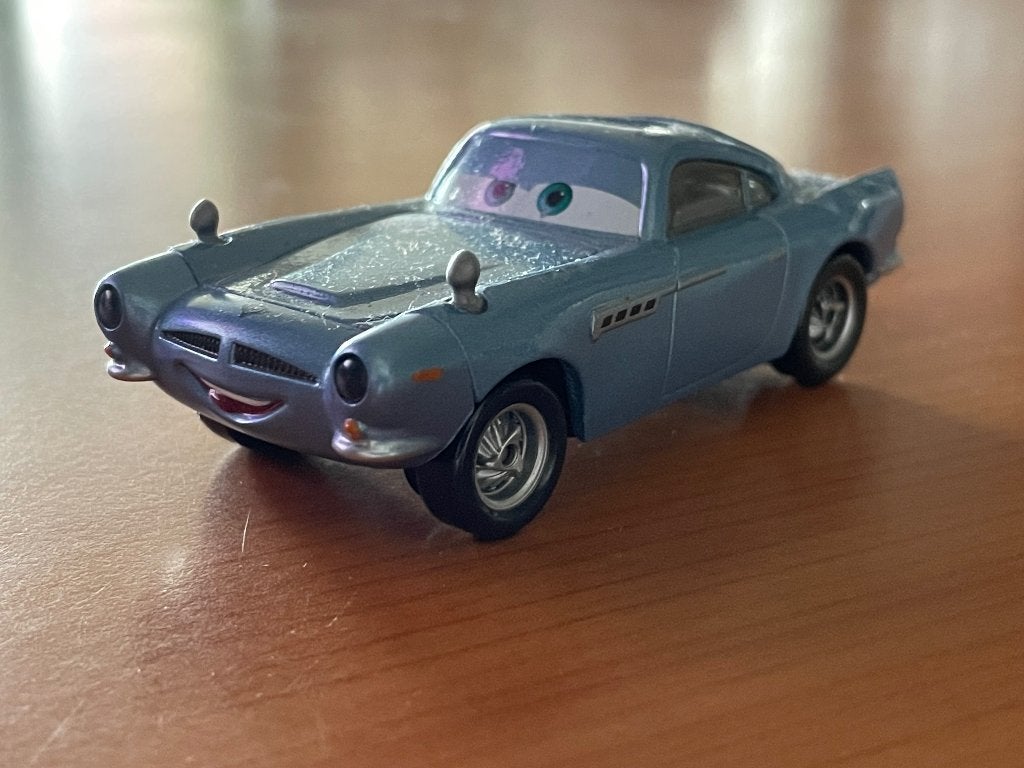 Disney Pixar Cars DIECAST auto - Finn McMissile, Ophalen of Verzenden, Overige figuren, Zo goed als nieuw, Beeldje of Figuurtje