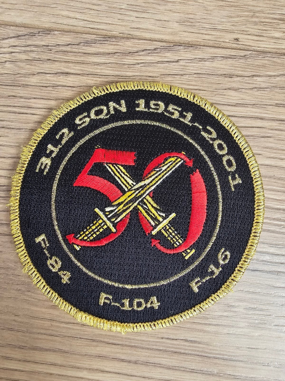 meerdere patches 312 squadron, Ophalen of Verzenden, Zo goed als nieuw, Patch, Badge of Embleem