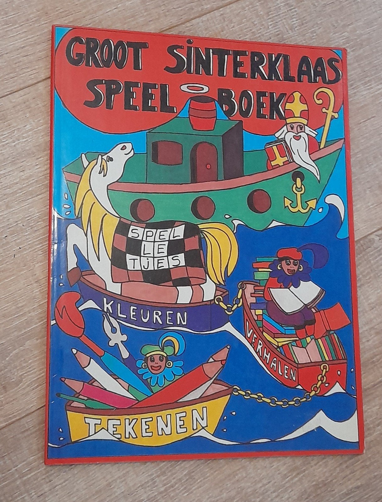 oud sinterklaas boekje zwarte piet, Diversen, Ophalen of Verzenden