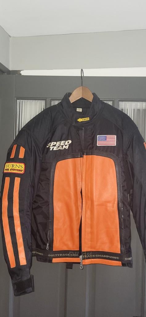 Vintage Macna Speed Team Racing Gear Motorjas, Motoren, Kleding | Motorkleding, Jas | textiel, Heren, Ophalen of Verzenden, Tweedehands