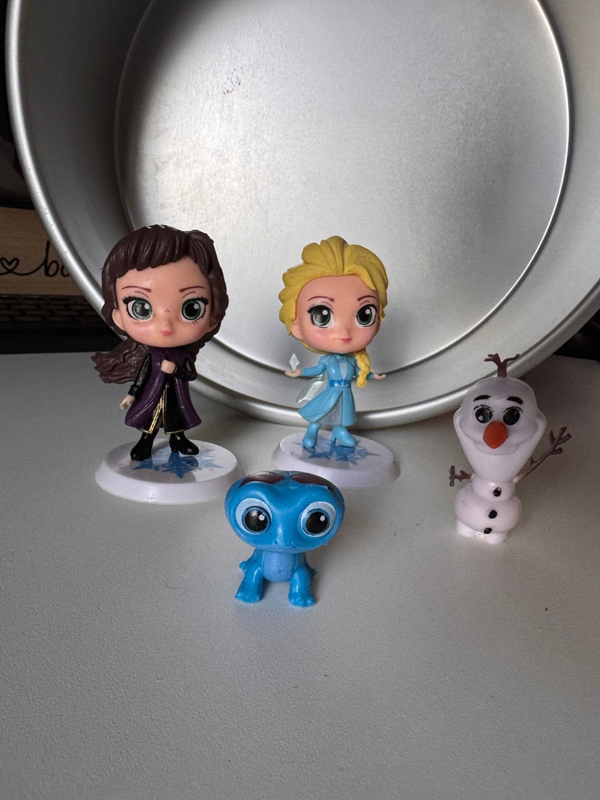 Taarttopper frozen, Ophalen of Verzenden, Zo goed als nieuw, Taarten, Versiering