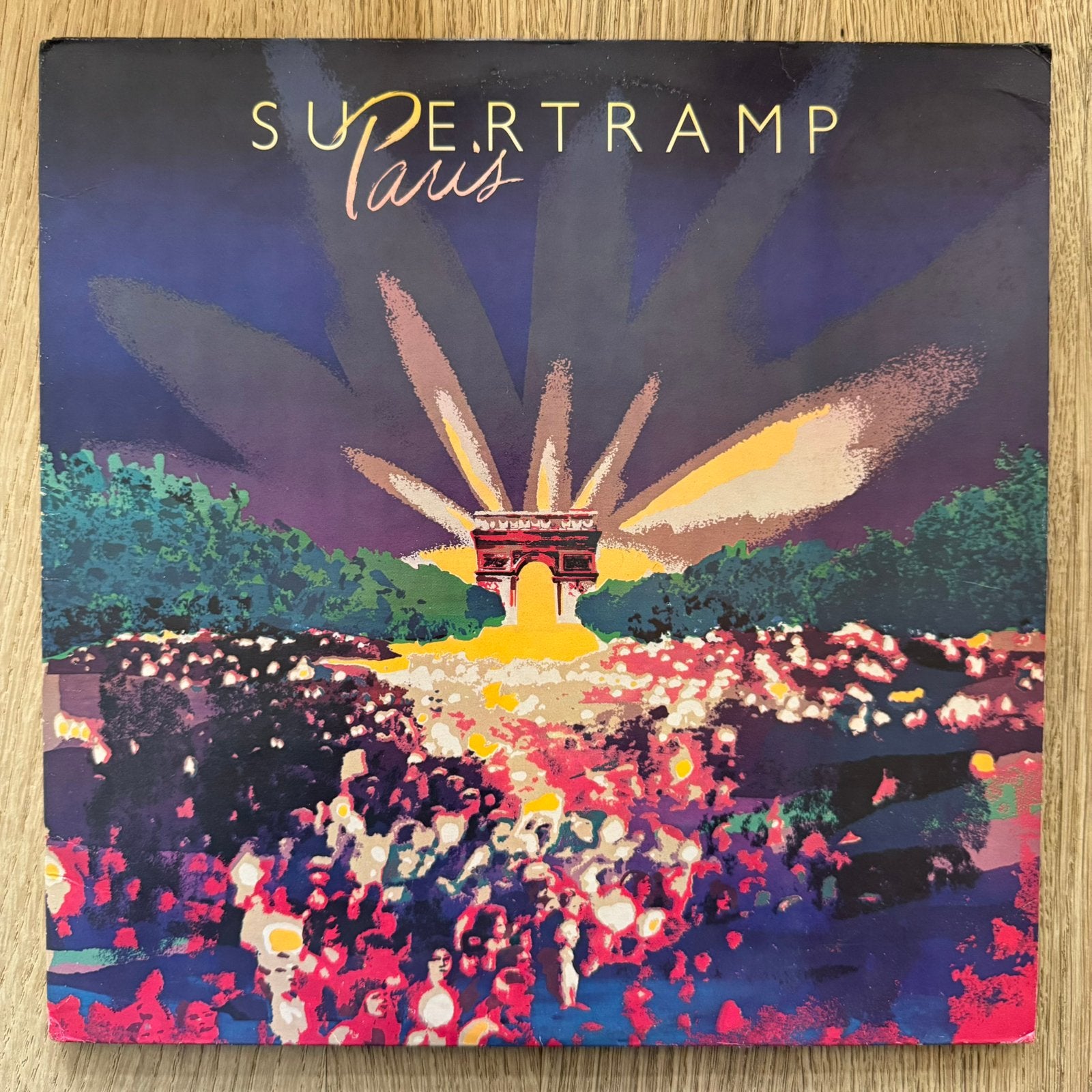 Supertramp Paris 2 LP Vinyl 1980 Europe Art Rock Prog Rock, Gebruikt, Ophalen of Verzenden, Inclusief binnenhoes, 12 inch
