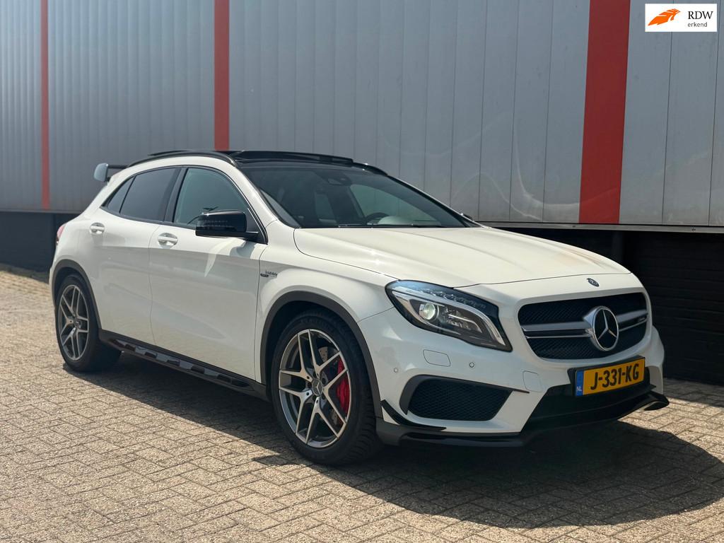 Mercedes-Benz GLA-klasse AMG 45 4MATIC 381 PK, Auto diversen, Schadeauto's, Automaat, Wit, Mercedes-Benz, SUV of Terreinwagen
