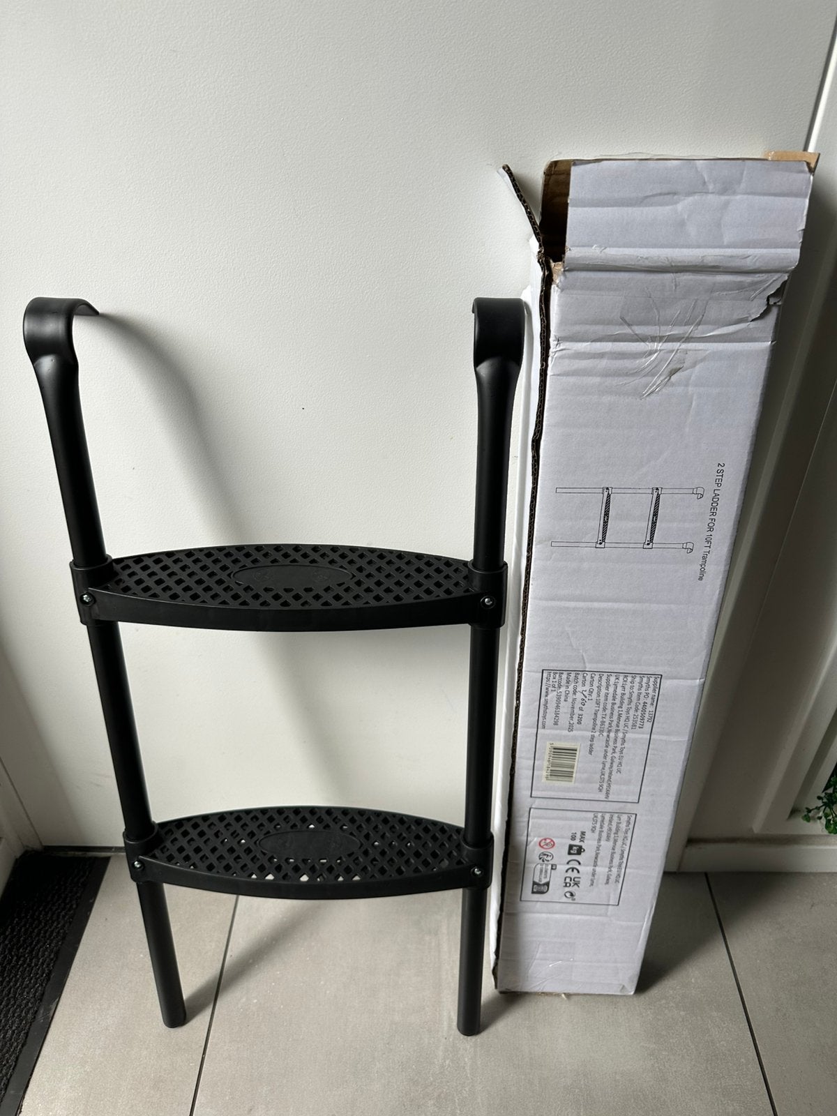 Ladder voor trampoline, Ophalen, Nieuw, Metaal