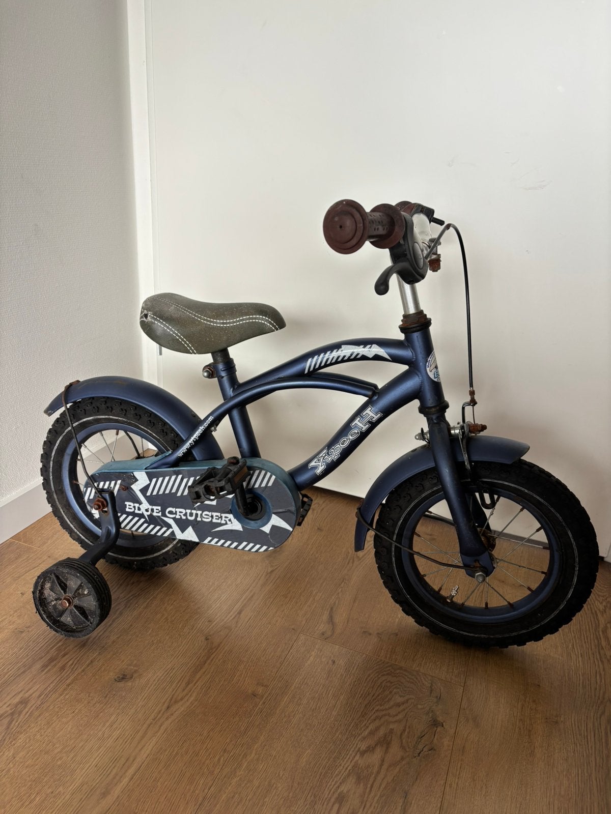 12.Inch Kinderfiets met Zijwieltjes, Ophalen of Verzenden, Zo goed als nieuw, Minder dan 16 inch, Zijwieltjes