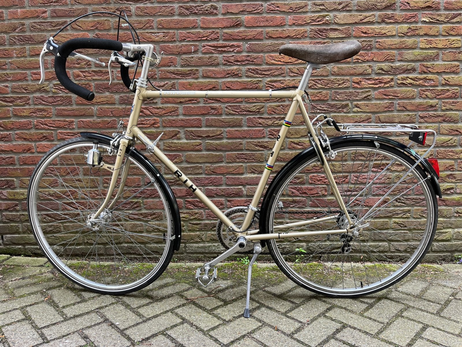 RIH vintage heren race tourfiets frame 63, 28 inch, 10 tot 15 versnellingen, Velgrem, Zo goed als nieuw