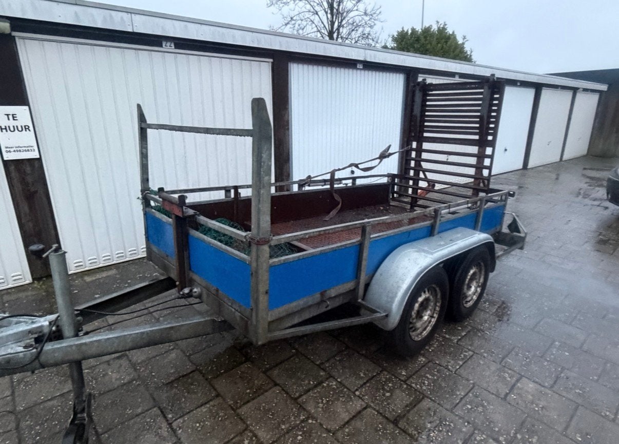 Impex tandemasser / machinetransporter 300x130cm 2000kg, Ophalen, Gebruikt
