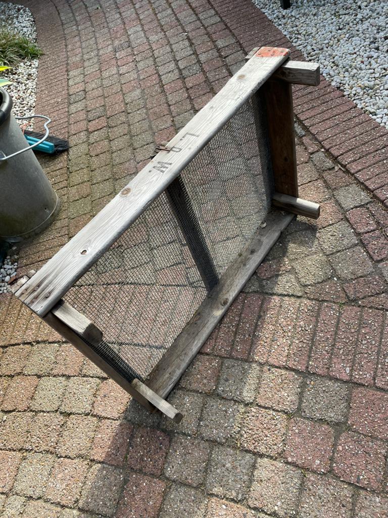 Houten kistje voor tuin, Tuin en Terras, Ophalen of Verzenden, Gebruikt