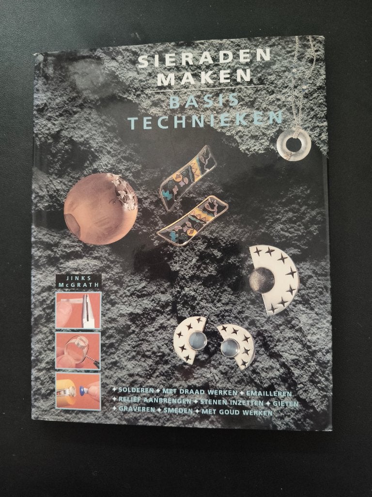 Sieraden maken - Basis Technieken, Boeken, Hobby en Vrije tijd, Ophalen of Verzenden, Zo goed als nieuw, Sieraden maken, Jinks McGrath