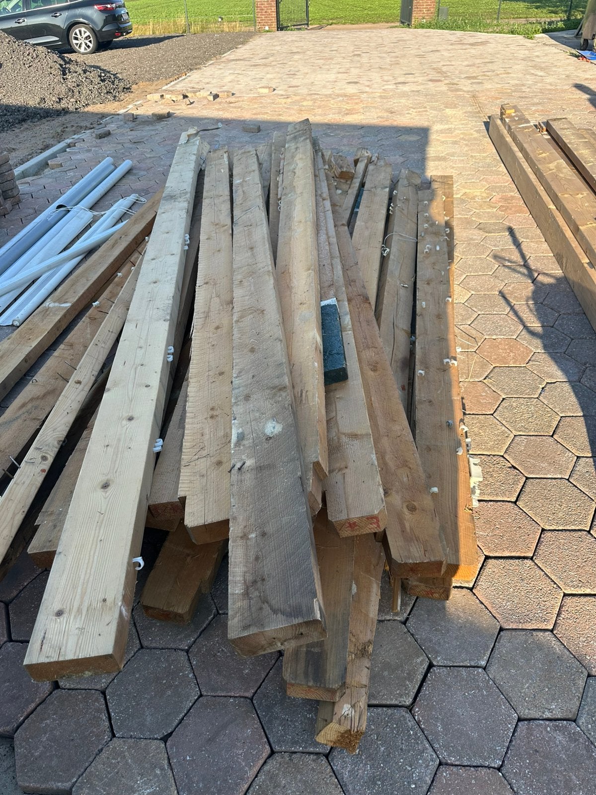 Gratis!!, Ophalen, Zo goed als nieuw, Minder dan 180 cm, Palen