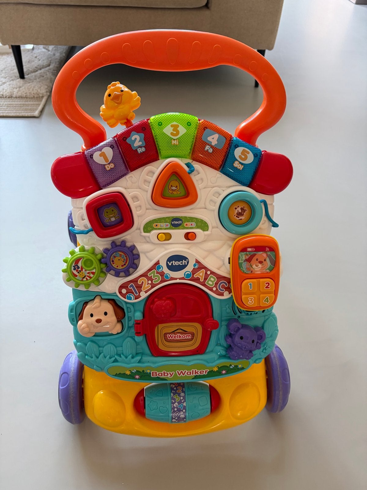 VTech Baby Walker Loopwagen - Interactief Speelplezier, Kinderen en Baby's, Speelgoed | Babyspeelgoed, Ophalen, Zo goed als nieuw