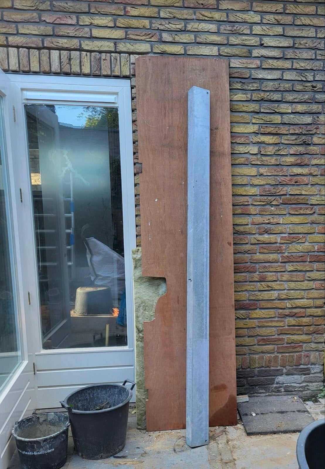 Gegalvaniseerd Hoekijzer 226 cm x 12 cm x 8 cm, Doe-het-zelf en Verbouw, Ophalen, IJzer