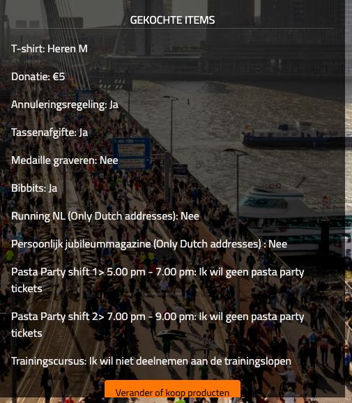 TICKET Marathon Rotterdam - Wave 3, Tickets en Kaartjes, Eén persoon