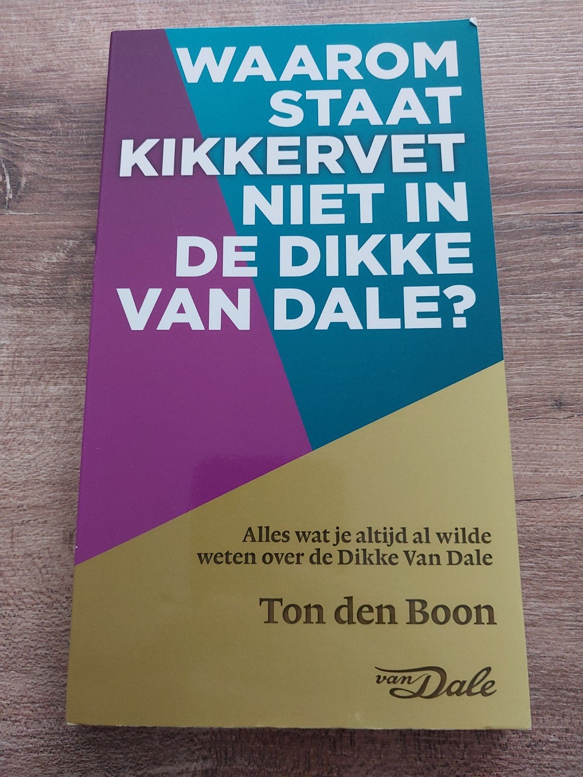 Waarom staat kikkervet niet in de Dikke Van Dale?, Nederlands, Ton den Boon, Ophalen of Verzenden, Zo goed als nieuw