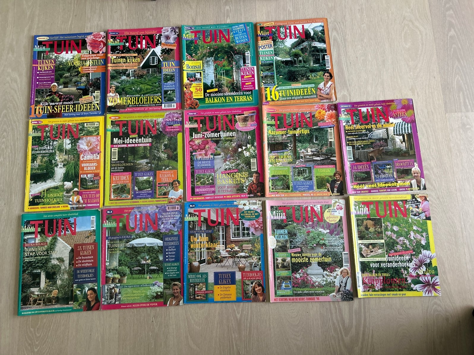 Mijn Tuin Tijdschriften Collectie - Diverse Uitgaven, Ophalen of Verzenden, Gelezen, Overige typen