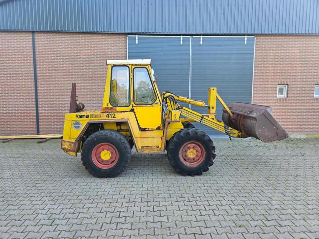 Kramer 412 Allrad / MARGE / Kenteken / Inruil mogelijk, Zakelijke goederen, Machines en Bouw | Kranen en Graafmachines, Wiellader of Shovel