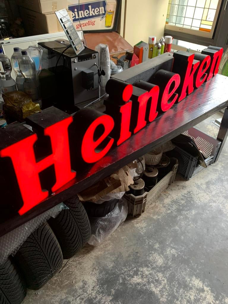 Licht bak, Verzamelen, Ophalen of Verzenden, Zo goed als nieuw, Heineken