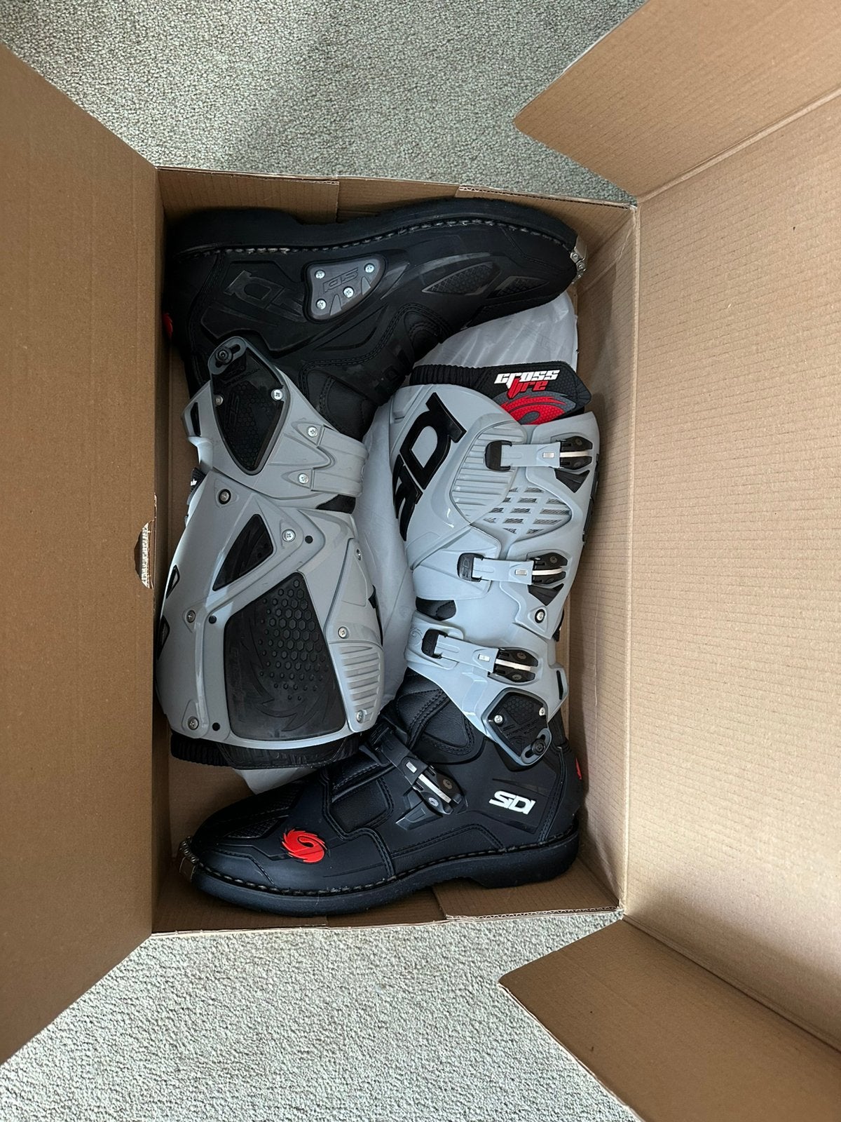 Sidi crossfire 3 srs maat 48, Motoren, Kleding | Motorkleding, Ophalen of Verzenden, Nieuw zonder kaartje, Heren, Laarzen