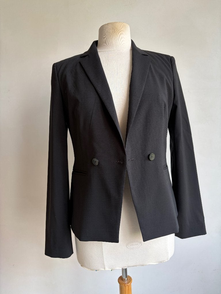 hugo boss blazer zwart, Verzenden, Zwart, Zo goed als nieuw, Jasje