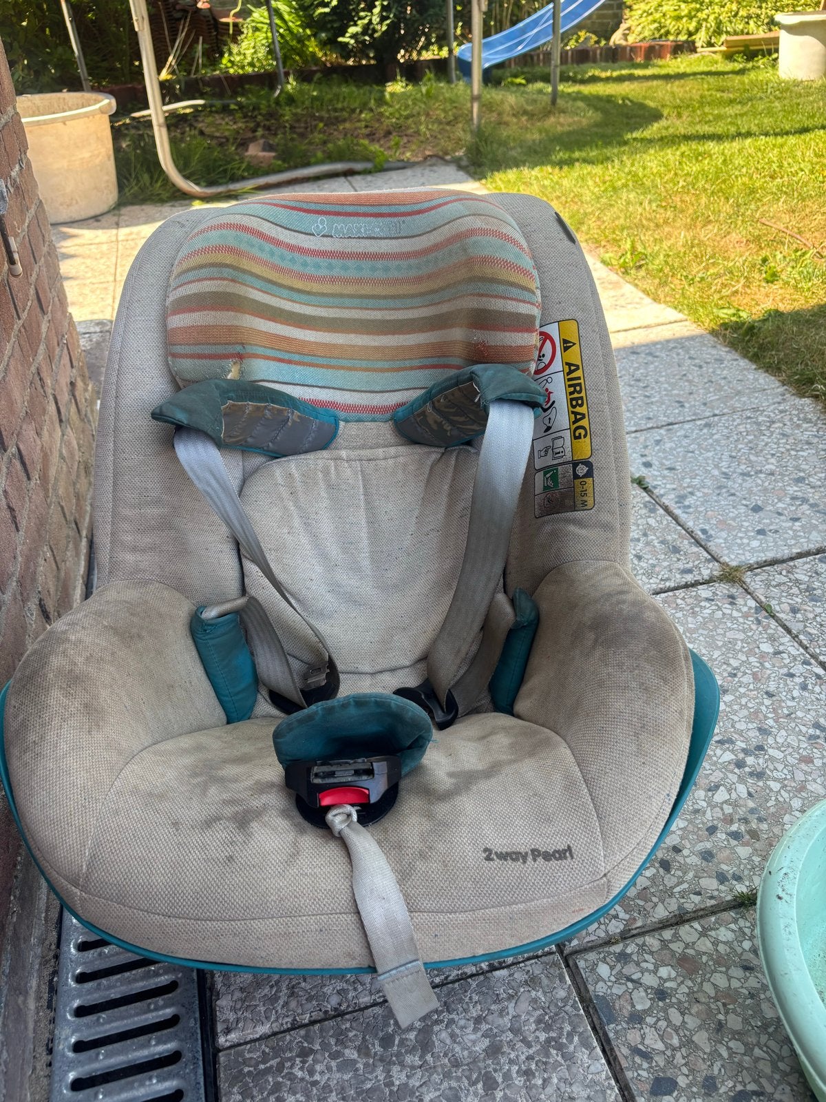 Maxi-Cosi 2way Pearl autostoel - Heeft een wasbeurtje nodig, Ophalen, Gebruikt, 0 t/m 18 kg, Isofix