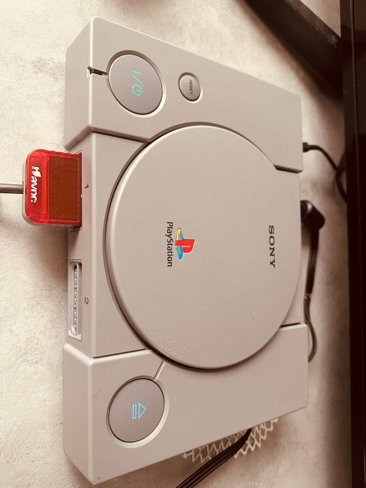 Complete PlayStation 1 set met games en accessoires, Ophalen, Gebruikt, Met 1 controller, Met games