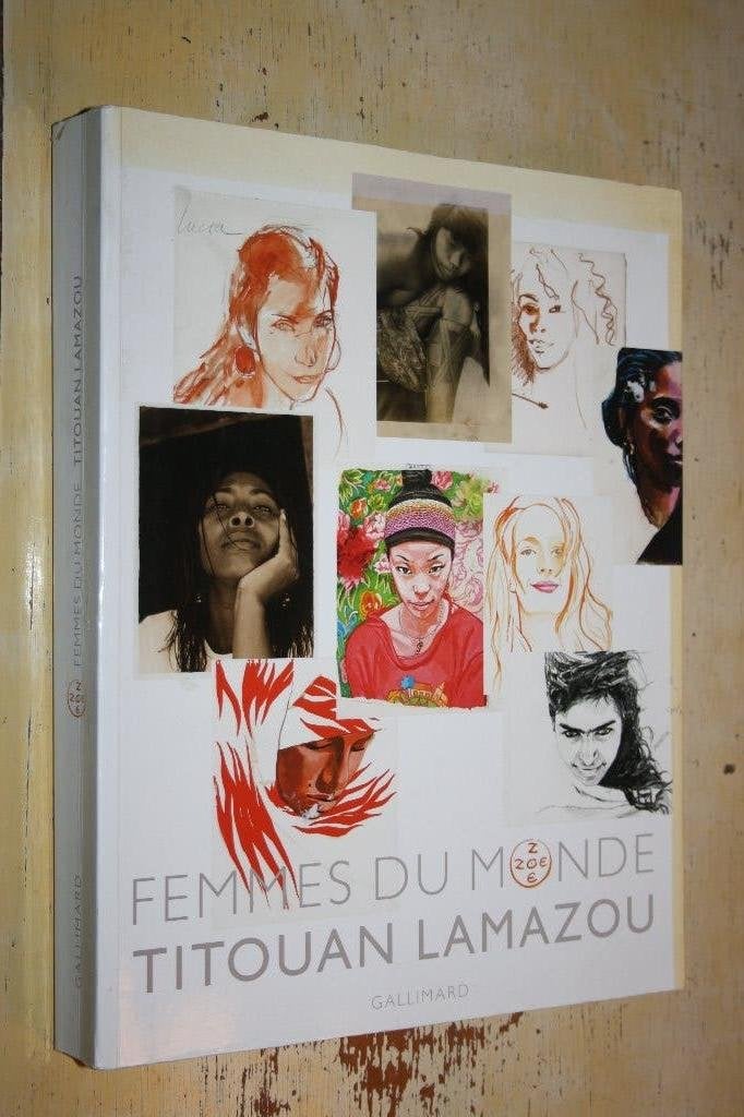 Titouan Lamazou Femmes du monde erotica portretten vrouwen, Ophalen of Verzenden, Gelezen