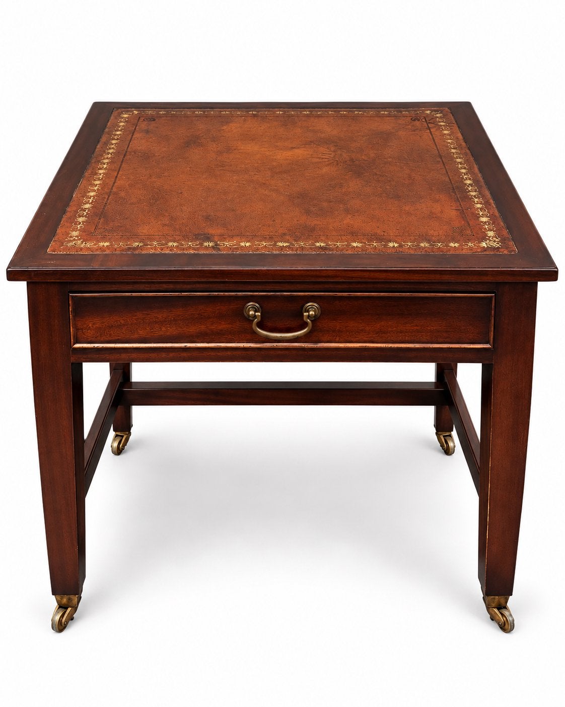 Antiek Engels mahoniehouten bijzettafel schrijftafel Regency, Antiek en Kunst, Ophalen