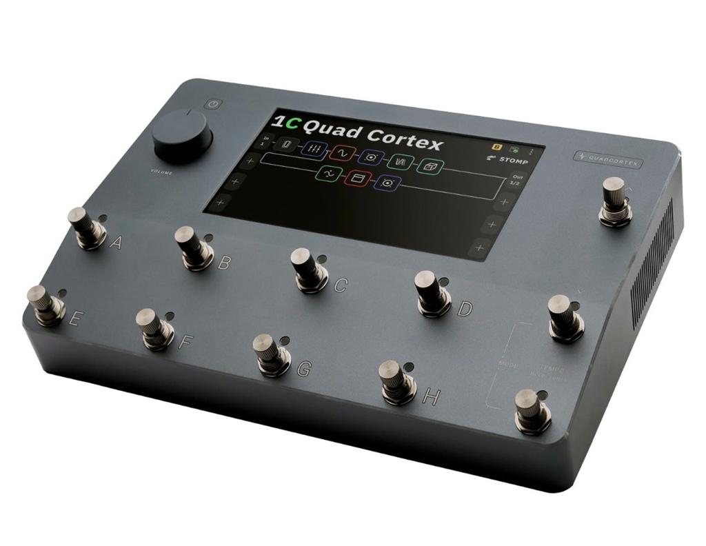 Neural DSP Quad Cortex - Multi-effect Gitaarprocessor, Ophalen of Verzenden, Zo goed als nieuw, Multi-effect