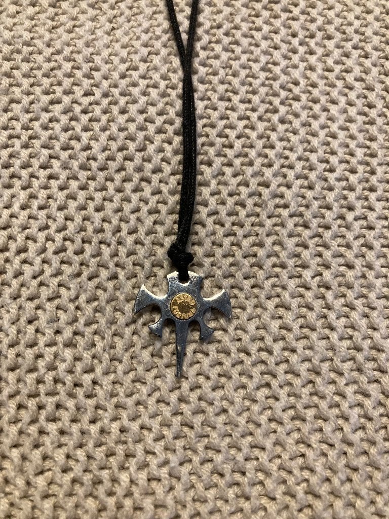 Ketting astro fortune hanger, Sieraden, Tassen en Uiterlijk, Kettingen, Ophalen of Verzenden, Zo goed als nieuw, Zilver, Overige materialen