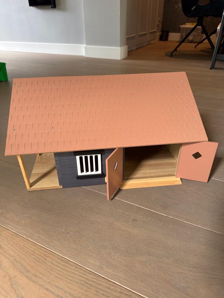 Kidsglobe paardenstaal, Ophalen, Gebruikt, Poppenhuis