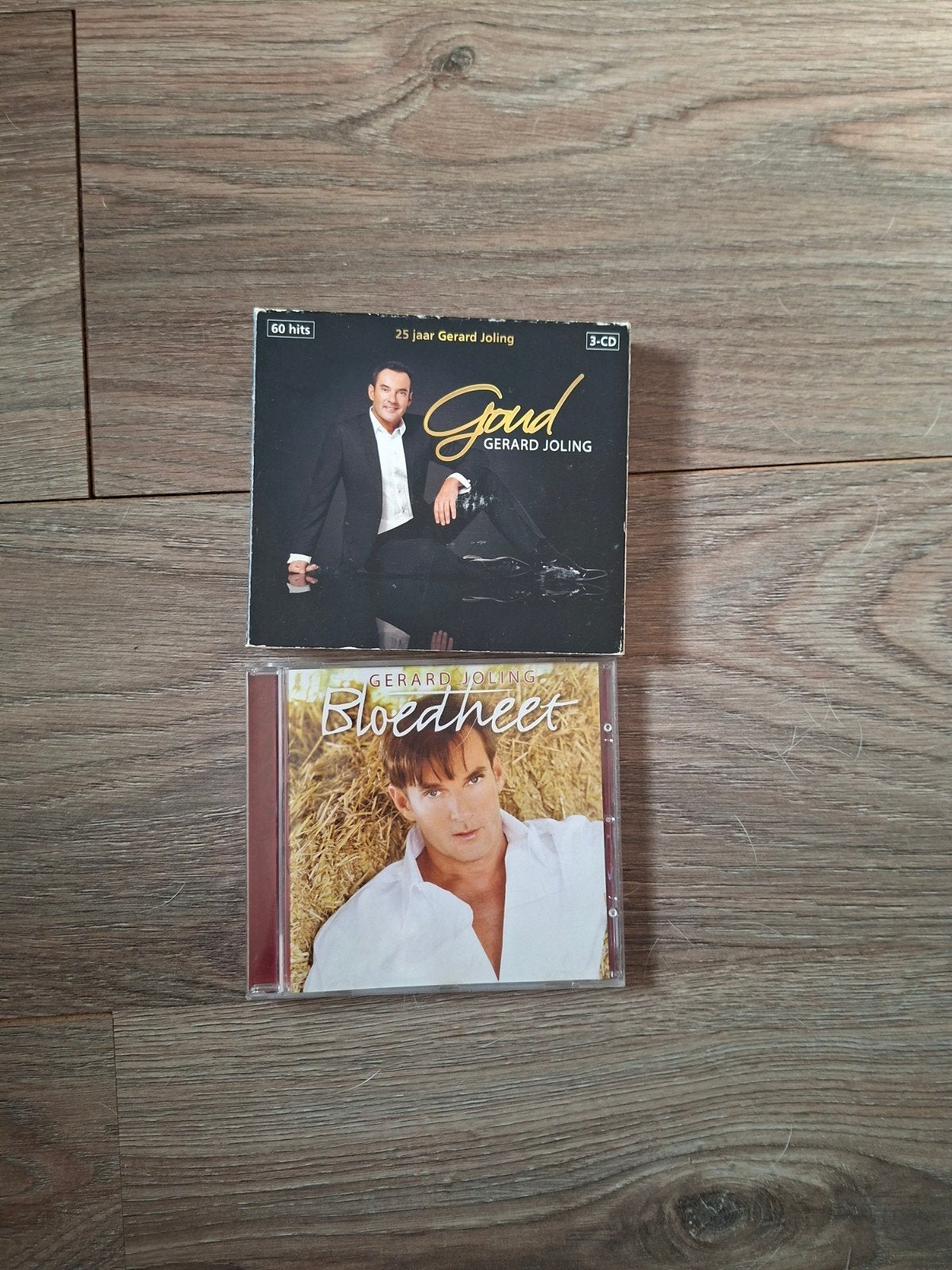 Gerard Joling CD's: Goud (3-CD) & Bloedheet, Inclusief boekje, Gebruikt, Boxset, Ophalen of Verzenden