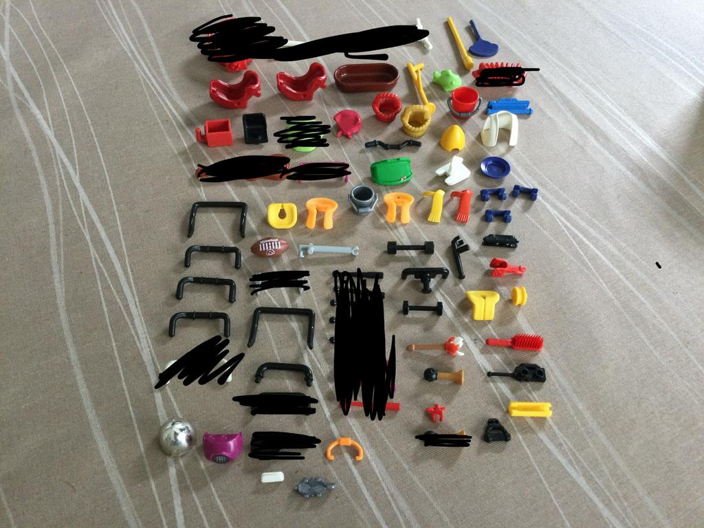 Playmobil kleinere onderdelen., Ophalen of Verzenden, Zo goed als nieuw