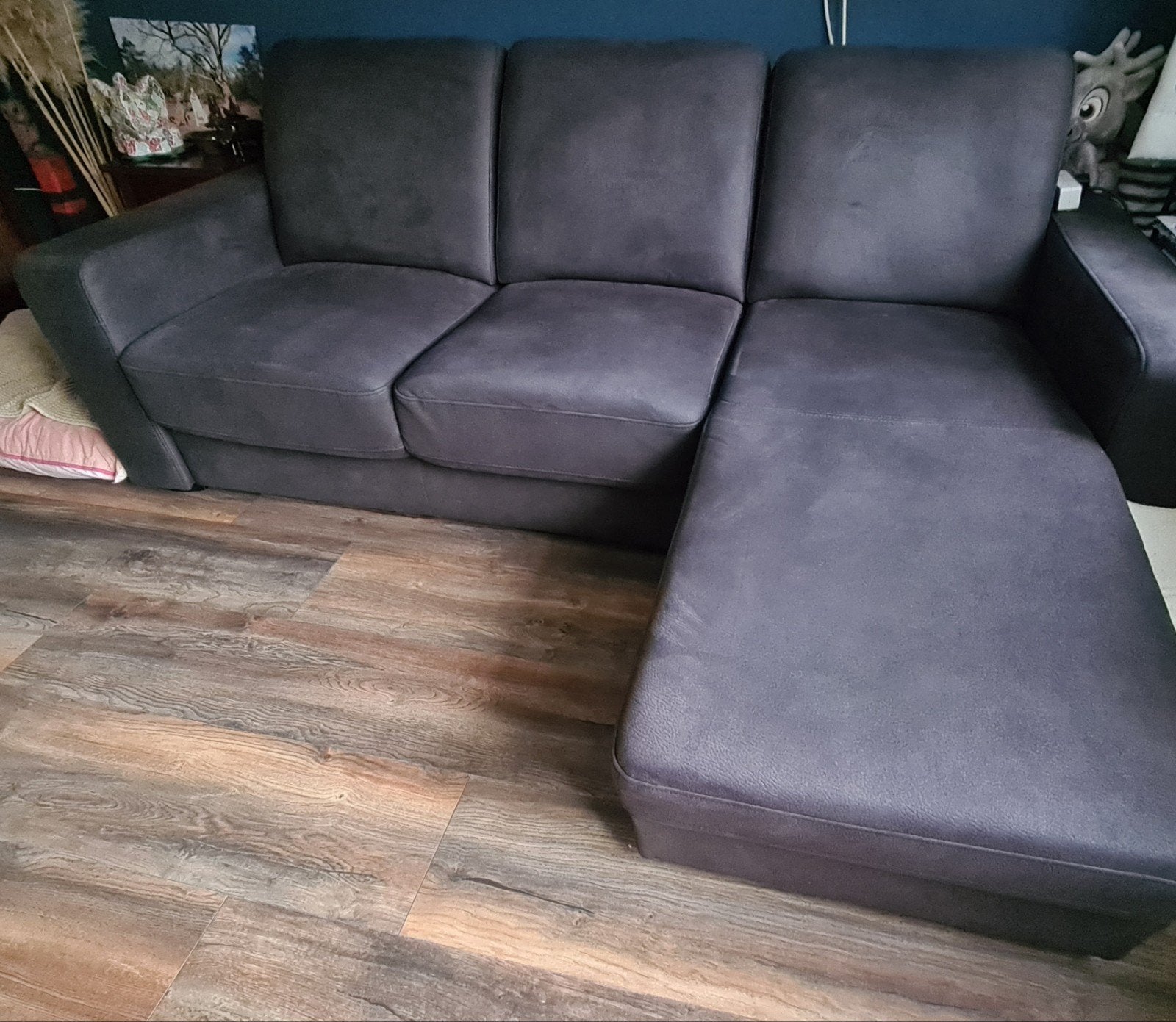 Mooie loungebank. zgan, Ophalen, Zo goed als nieuw