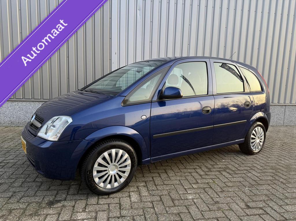 ✅ Opel Meriva 1.6-16V Cosmo Automaat, Auto's, Opel, 101 pk, Gebruikt, 4 cilinders, Blauw