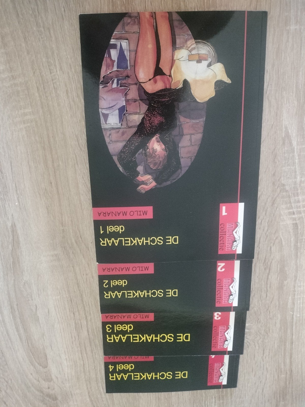 De Schakelaar - Milo Manara collectie (deel 1-4), Boeken, Stripboeken, Ophalen of Verzenden