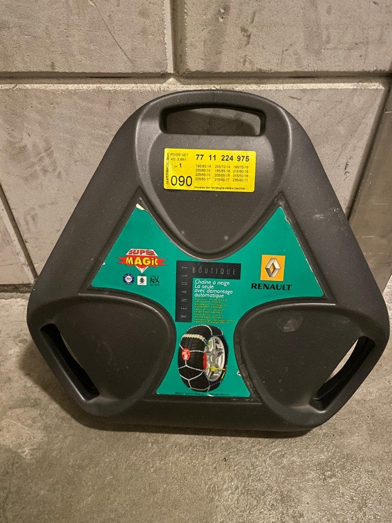 Sneeuwkettingen Renault SuperMagic 9mm, Ophalen of Verzenden, Zo goed als nieuw