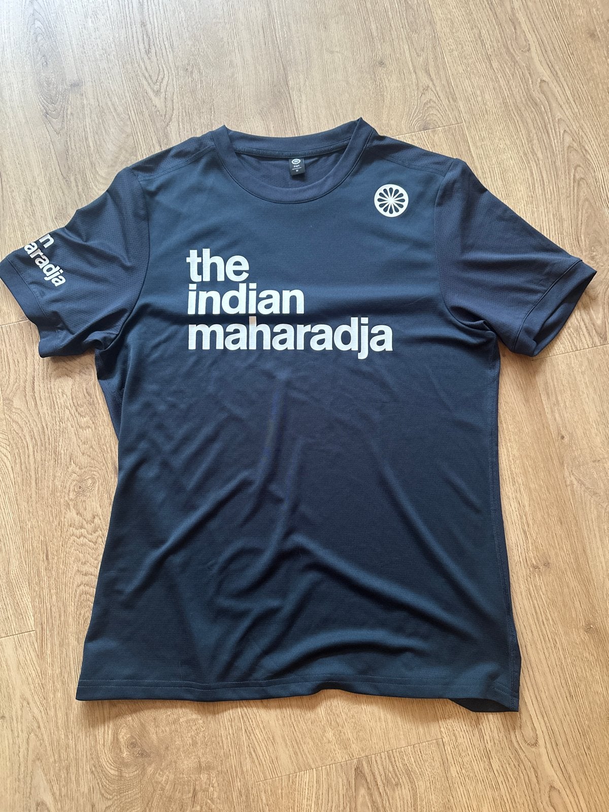 The Indian Maharadja T-shirt - Donkerblauw maat m, Ophalen of Verzenden, Zo goed als nieuw, Maat 48/50 (M), Blauw