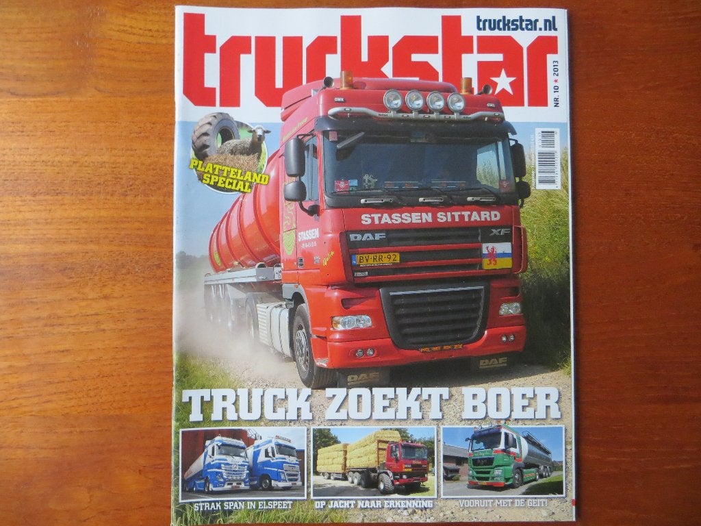Truckstar nr. 10 2013, Boeken, Auto's | Folders en Tijdschriften, Ophalen of Verzenden, Nieuw, Overige merken