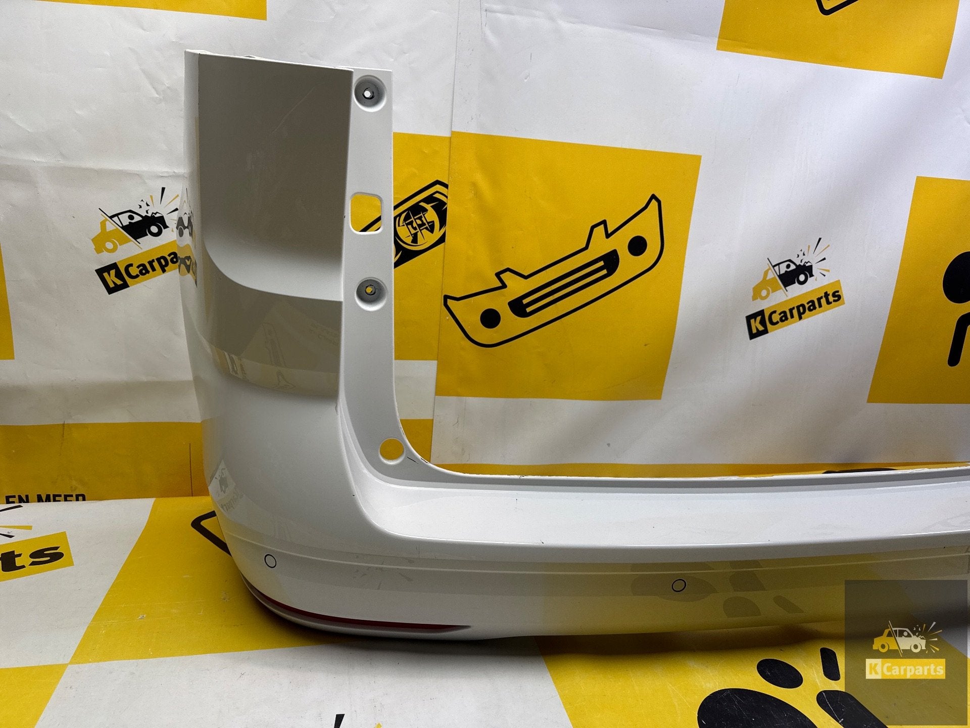 Vw Transporter T7 Achterbumper Origineel 7T0807421 6XPDC COM, Gebruikt, Volkswagen, Volkswagen AG, Achter