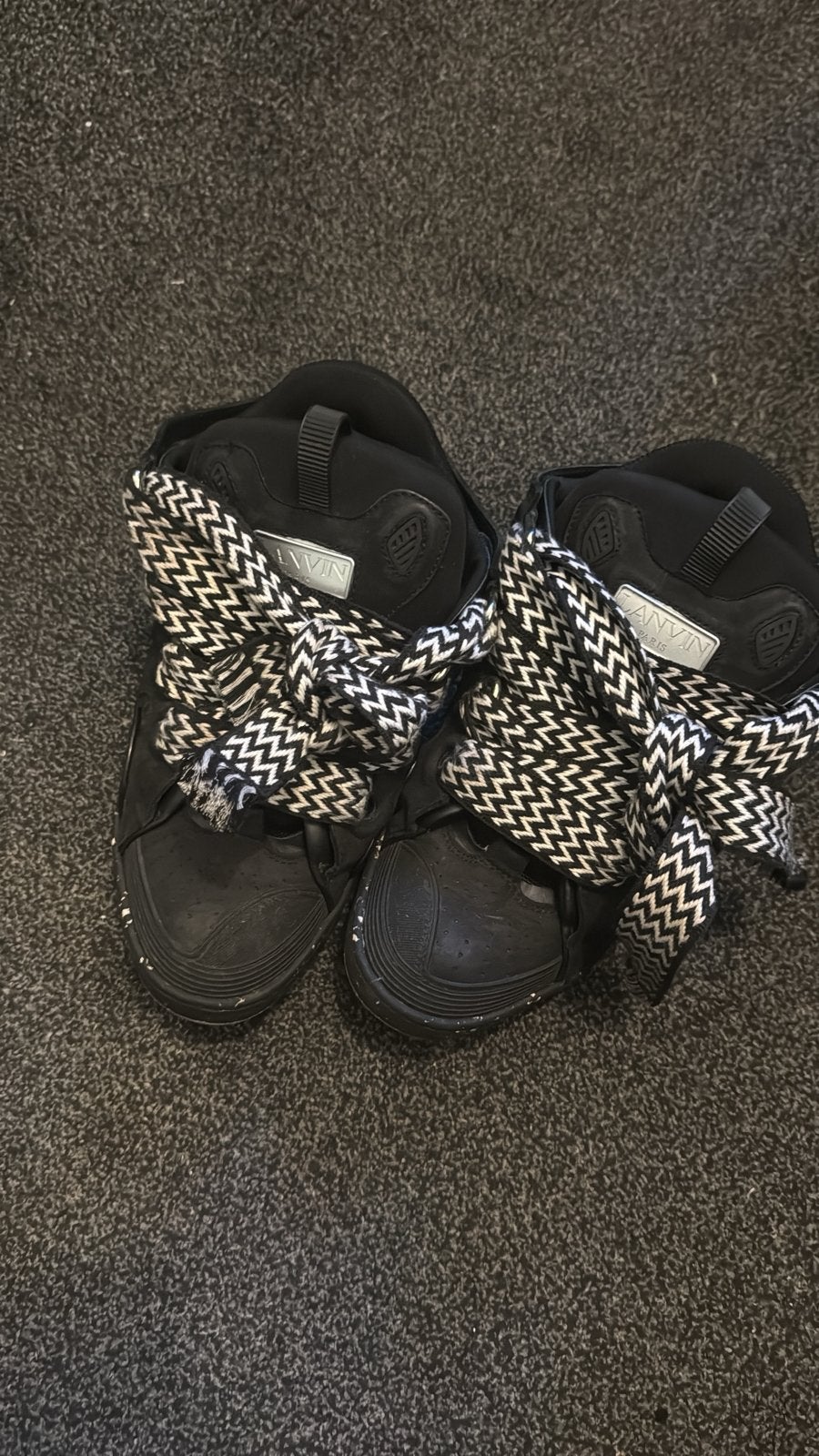 Lanvin curb sneakers size 44, Ophalen of Verzenden, Zo goed als nieuw, Schoentjes