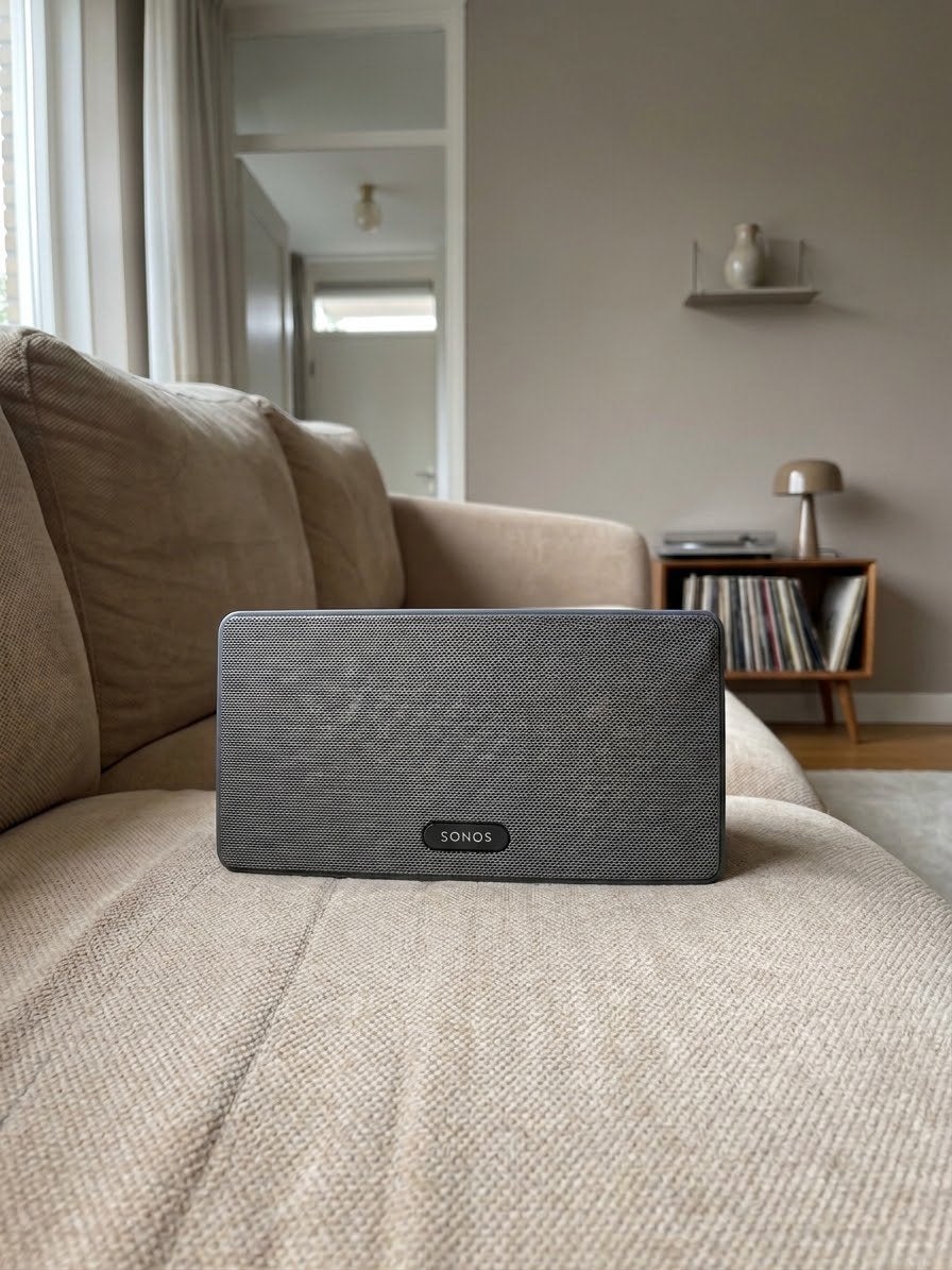 sonos play 3 zwart., Audio, Tv en Foto, Ophalen of Verzenden, Zo goed als nieuw, Minder dan 60 watt, Sonos