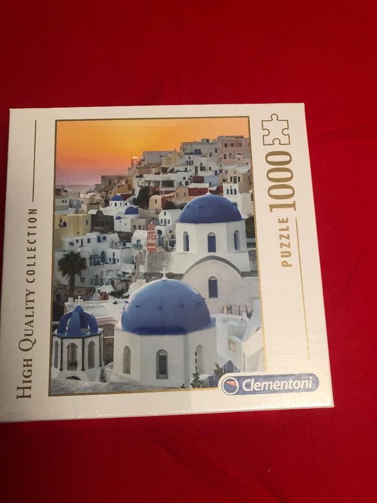 Puzzel Santorini  1000 stukjes, Ophalen of Verzenden, 500 t/m 1500 stukjes, Nieuw