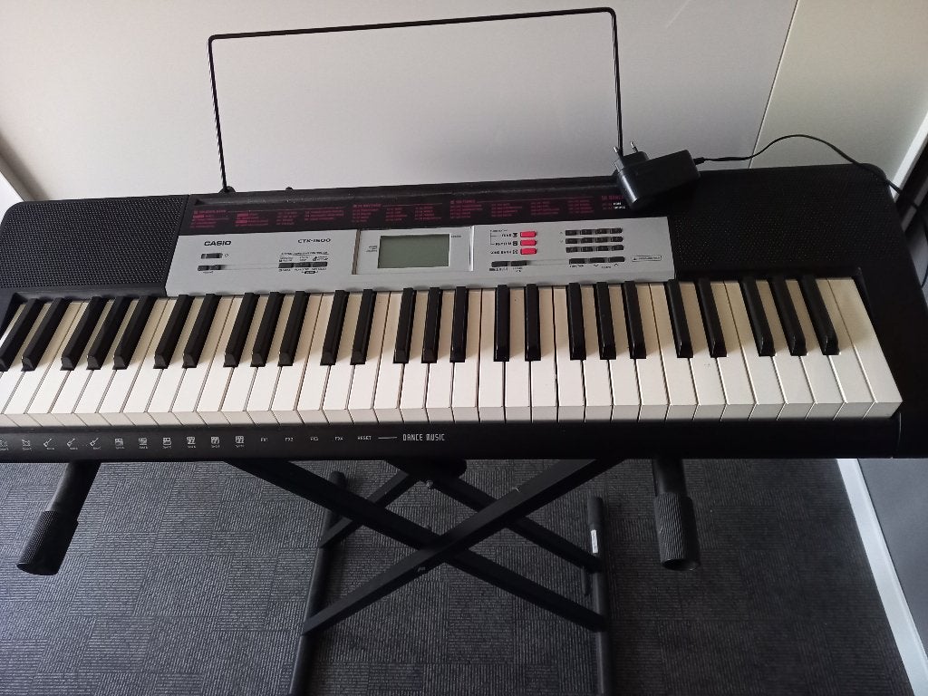 Keyboard Casio ctk 1500, Casio, Gebruikt, Aanslaggevoelig, Ophalen