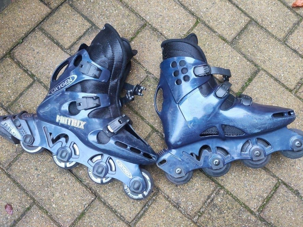 Skeelers Oxygen Matrix, Sport en Fitness, Skeelers, Verstelbaar, Kinderen, Zo goed als nieuw, Ophalen